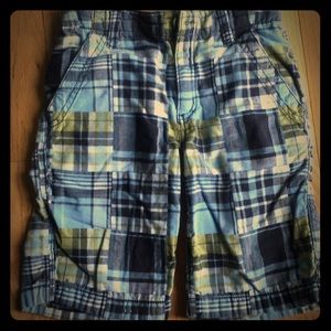 Preppy Patchwork shorts